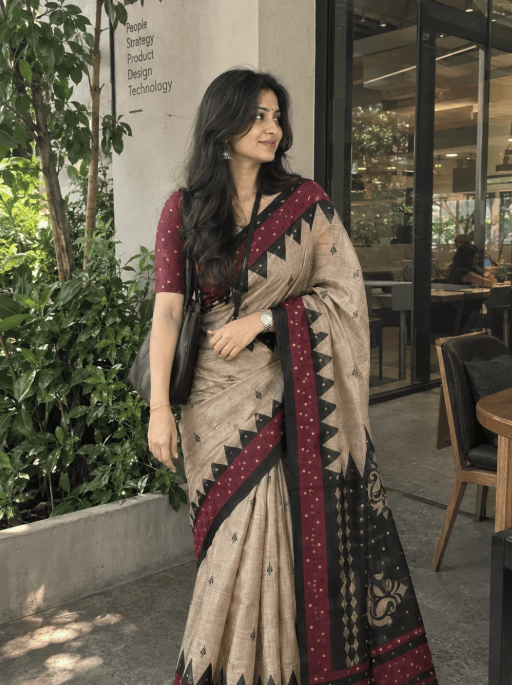Dhara Khadi Saree