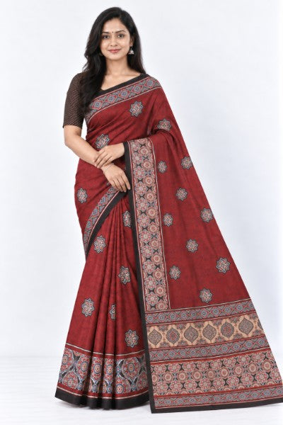 Ajrakh Satin