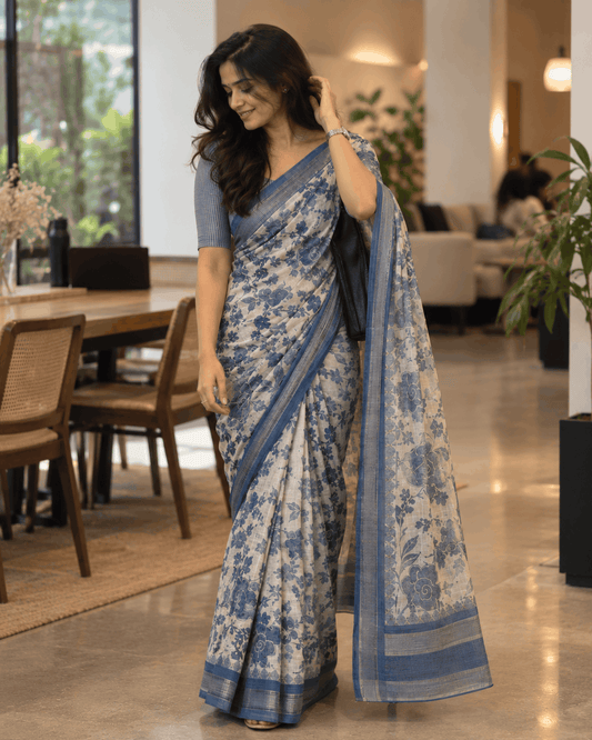 Aabroo Italian Tissue Saree